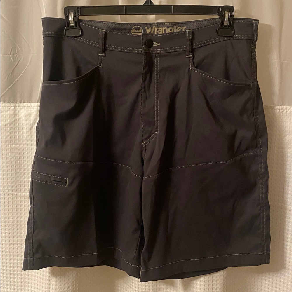Wrangler Charcoal Utility Shorts